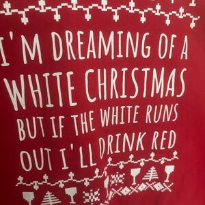 Red Christmas Graphic Sweatshirt